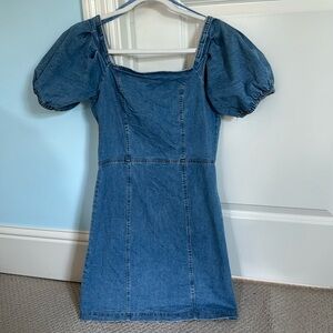 Blue Denim Dress